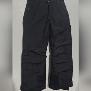 Patagonia Kids Powder Town Pants Black Size Small NWT